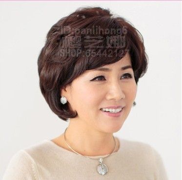 韩国中年女性发型