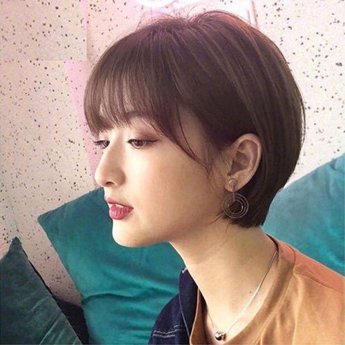 韩国女星发型短发