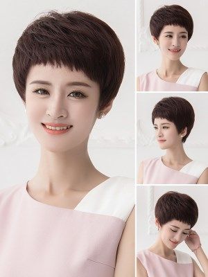 中年女性头发