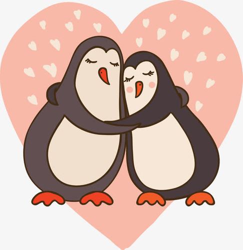 企鹅情侣头像