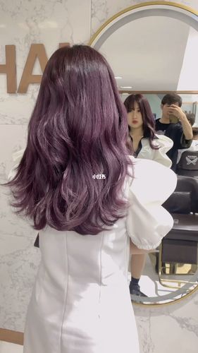 紫罗兰发色