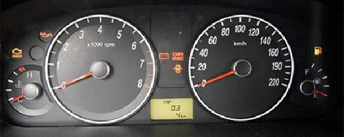 汽车水温表图片