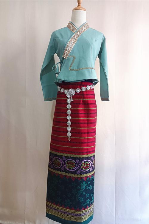 傣族服饰女装图片