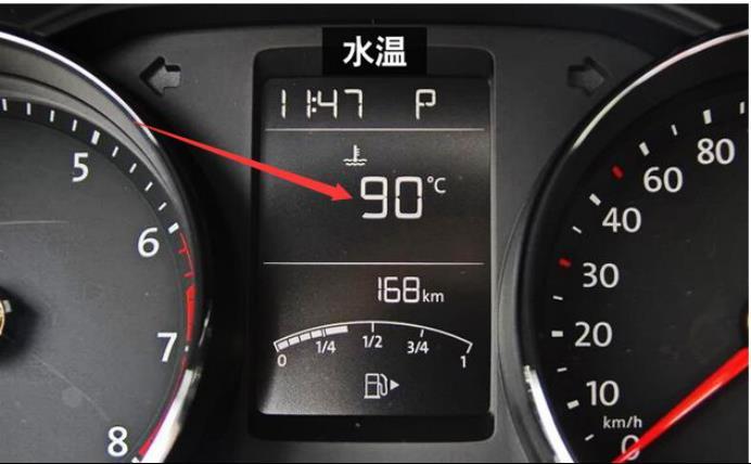 汽车水温表图片