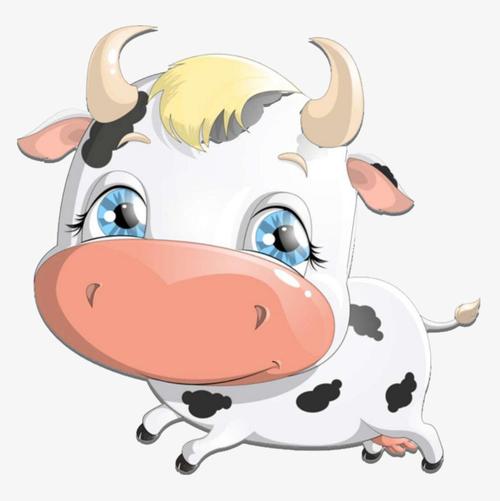 小牛头像可爱图片大全 小牛头像图片卡通可爱