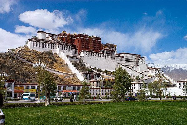 中国的布达拉宫的图片大全欣赏 中国西藏布达拉宫风景图片(图3)