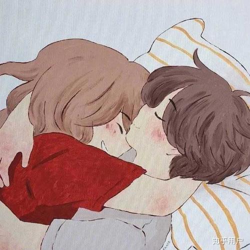 情侣抱在一起睡觉图片