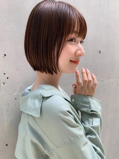 日本发型 日式短发发型2022年最新款女图片