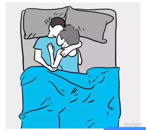 情侣抱一起睡觉的图片