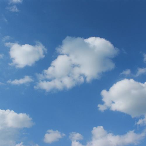 蓝天白云图片头像