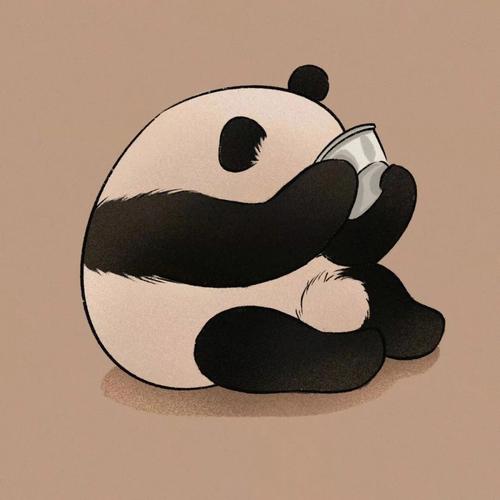 熊猫头像图片可爱呆萌 熊猫头像可爱呆萌卡通图片