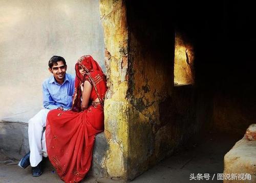 印度情侣图片