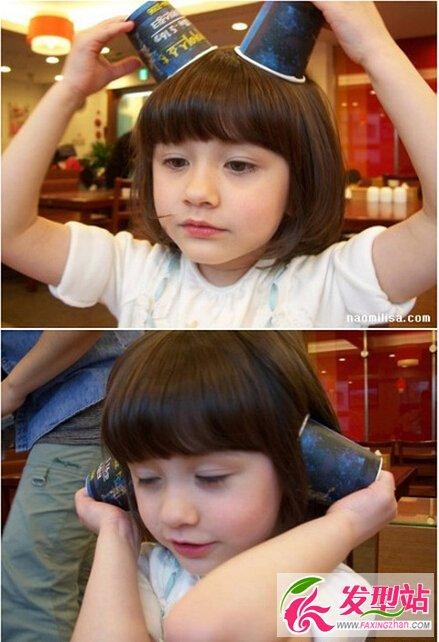 儿童娃娃头发型