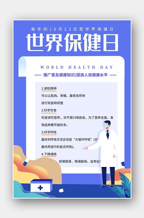 世界保健日海报