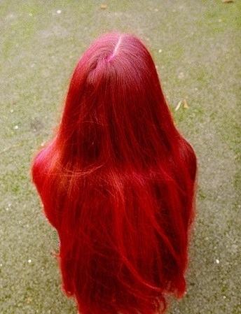 红色的头发