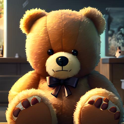 泰迪熊头像