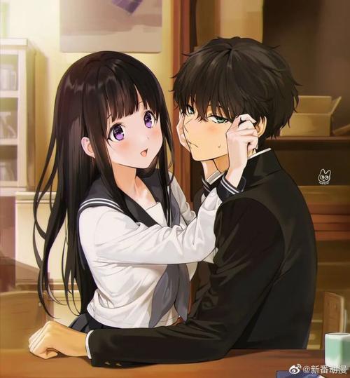 日本动漫情侣图片