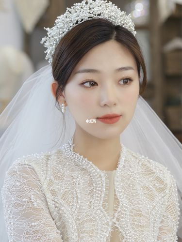韩式新娘发型图片