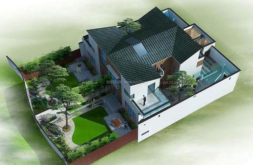 庭院房子设计效果图