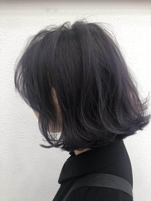染头发紫灰色