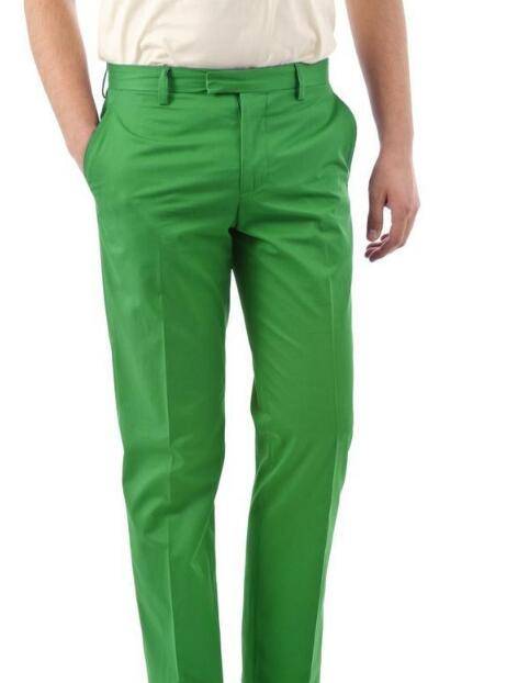 绿色上衣搭配什么颜色裤子