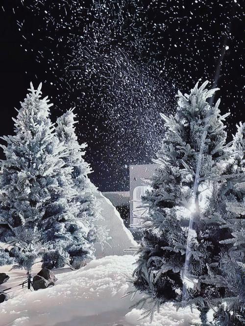 冬季雪景唯美图片 冬季雪景图片大全桌面壁纸