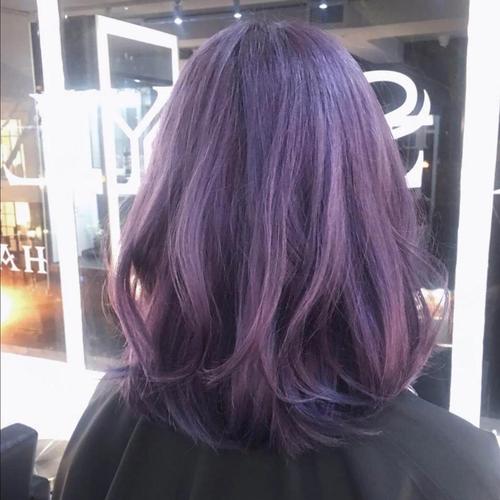 紫罗兰颜色头发