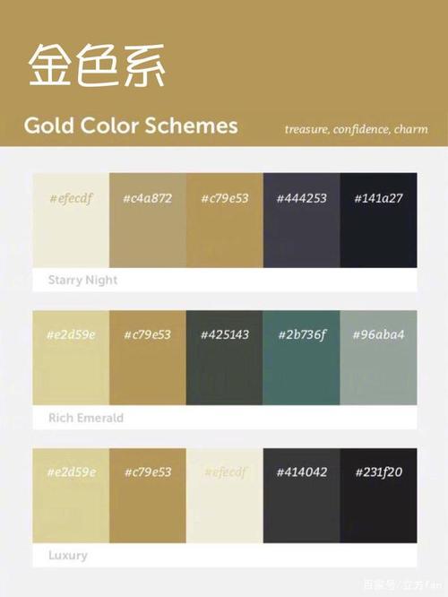 金色和什么颜色搭配好看 金色和什么颜色比较搭