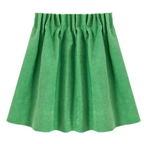 绿色半身裙搭配什么颜色上衣