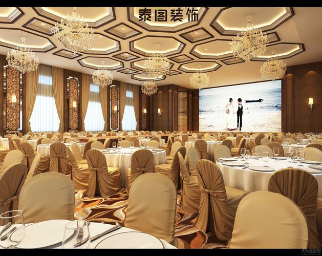 中式宴会厅装修效果图