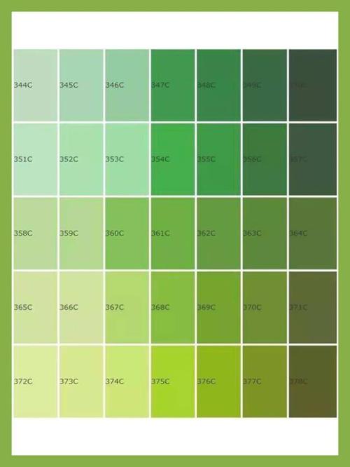 绿色搭配什么颜色好看图片