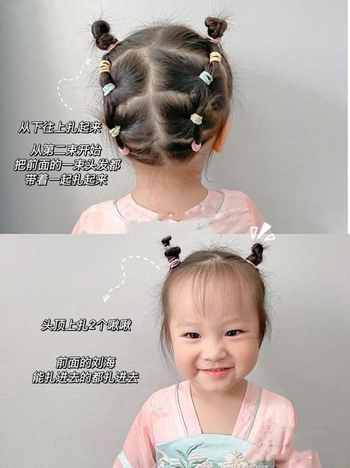 小女孩发型扎法100种
