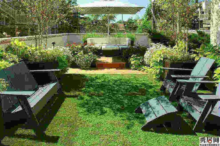 庭院小花园设计的效果图