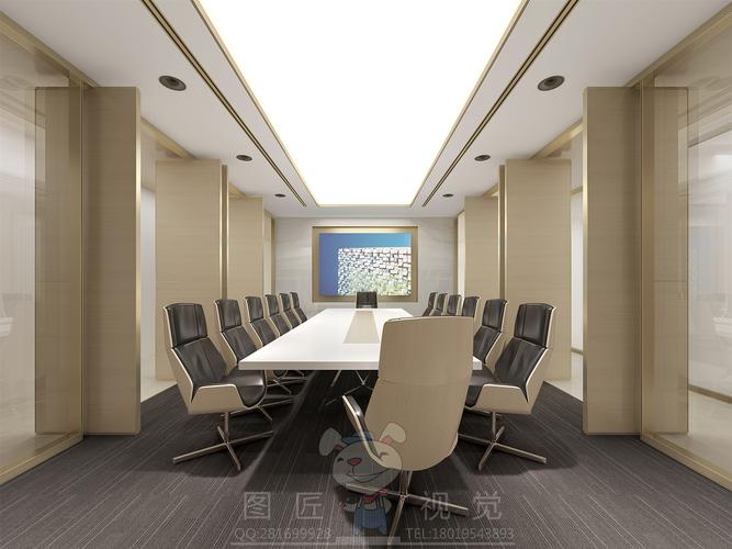 会议室室内设计效果图