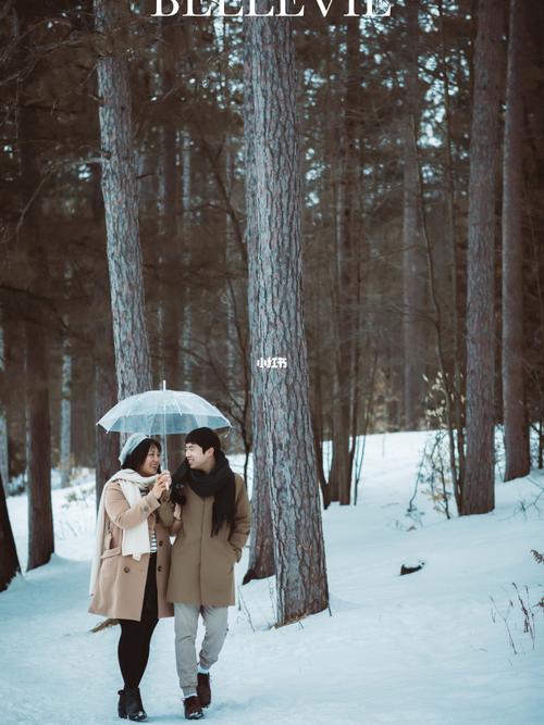情侣冬季图片
