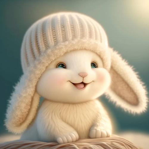可爱兔子头像图片超萌 可爱软萌的兔子头像动漫版