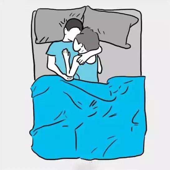 床上情侣图片